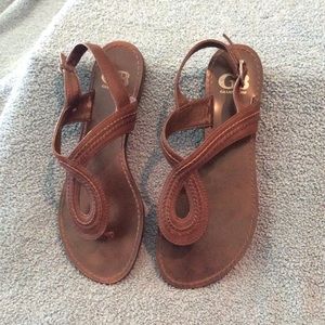 Brown Gianni Bini Sandals
